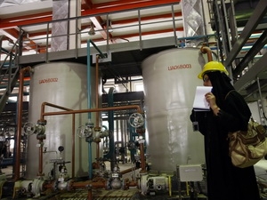 Khu vực tinh chế nước trong nhà máy điện hạt nhân Bushehr ở miền Nam Iran. (Nguồn: AFP)