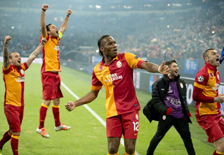 Galatasaray đang cố gắng khẳng định mình tại đấu trường Champions League