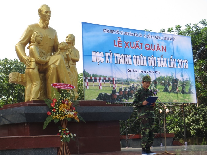 Em Nguyễn Đức Sơn, tiểu đội 3, trung đội 1, đai