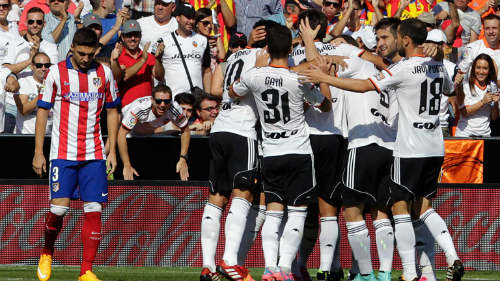 Cuộc đối đầu giữa Atletico và Valencia sẽ quyết định vị trí thứ 3 sau vòng 26 La Liga