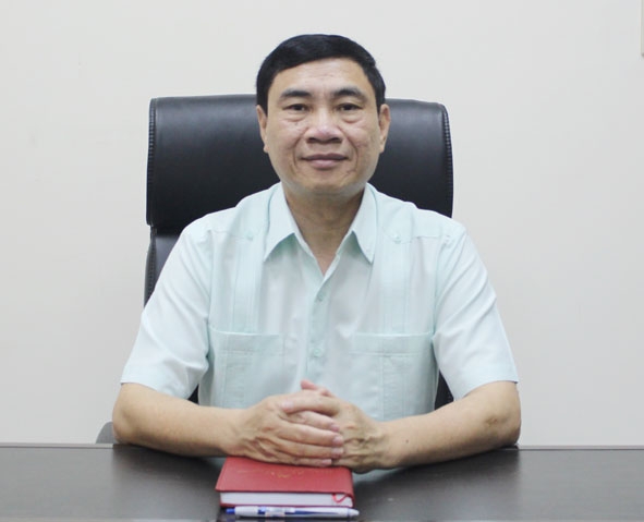 Đồng chí Trần Quốc Cường, Ủy viên Trung ương Đảng,  Phó Bí thư Tỉnh ủy. 