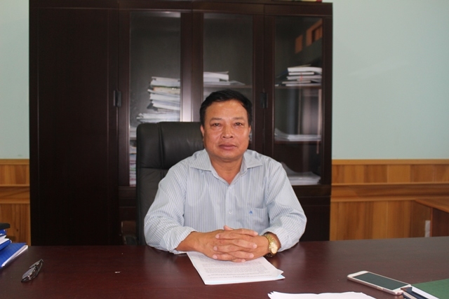 Ông Đinh Văn Long, Phó Chủ tịch UBND huyện Krông Bông. 