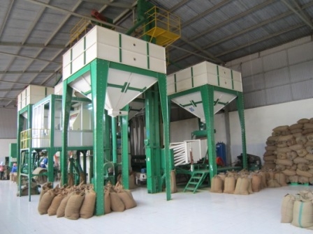 Nhà máy chế biến cà phê của Công ty Cổ phần cà phê Phước An
