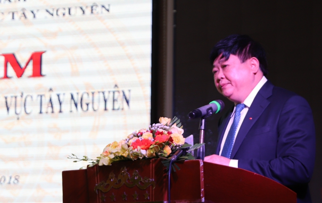 Ủy viên Trung ương Đảng, Tổng Giám đốc Đài Tiếng nói Việt Nam Nguyễn Thế Kỷ phát biểu chỉ đạo tại buổi lễ