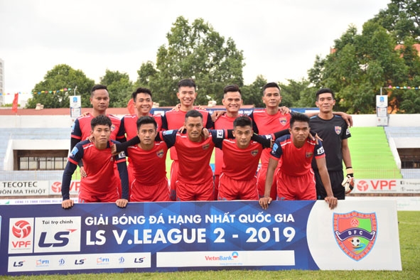 Đội hình ra sân thường xuyên của Câu lạc bộ bóng đá Đắk Lắk. 