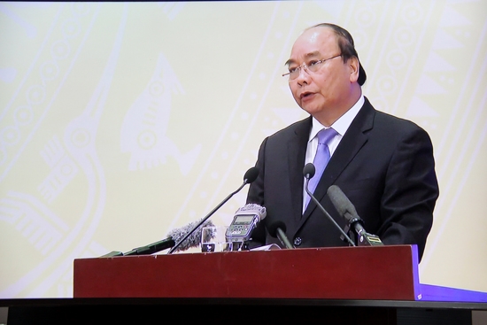 Thủ tướng Chính phủ Nguyễn Xuân Phúc phát biểu chỉ đạo hội nghị