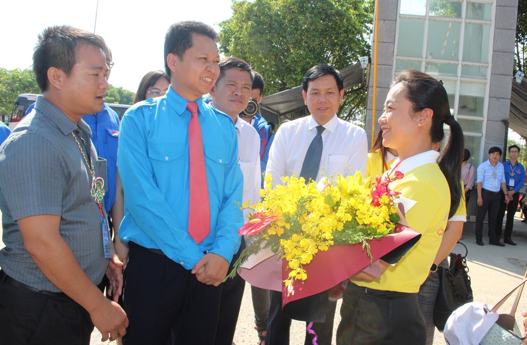 Lễ đón đoàn đại biểu Vương quốc Campuchia đến Việt Nam dự Ngày hội giao lưu các nhà báo trẻ, thanh niên, sinh viên