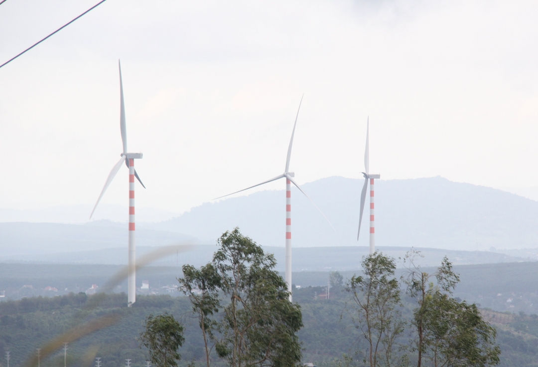 Một dự án điện gió tại huyện Ea H'leo