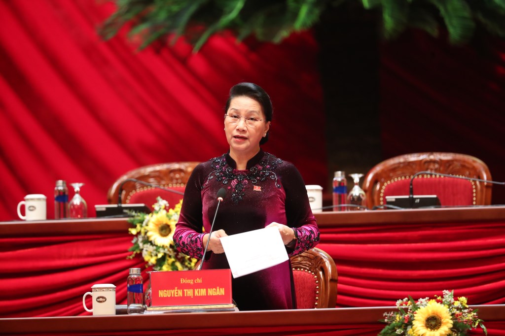 Chủ tịch Quốc hội Nguyễn Thị Kim Ngân chủ trì phiên trù bị