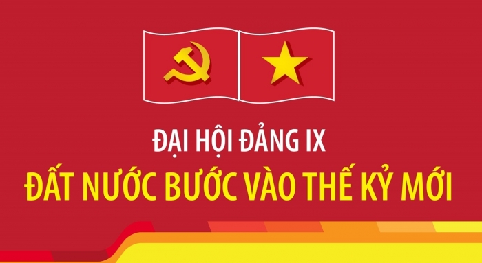 (Infographic) Đại hội Đảng IX: Đất nước bước vào thế kỷ mới