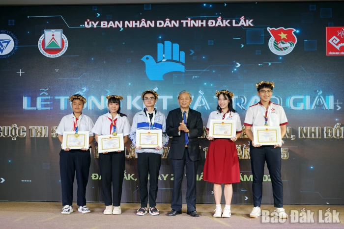 43 đề tài đạt giải Sáng tạo thanh thiếu niên nhi đồng tỉnh Đắk Lắk lần thứ 13