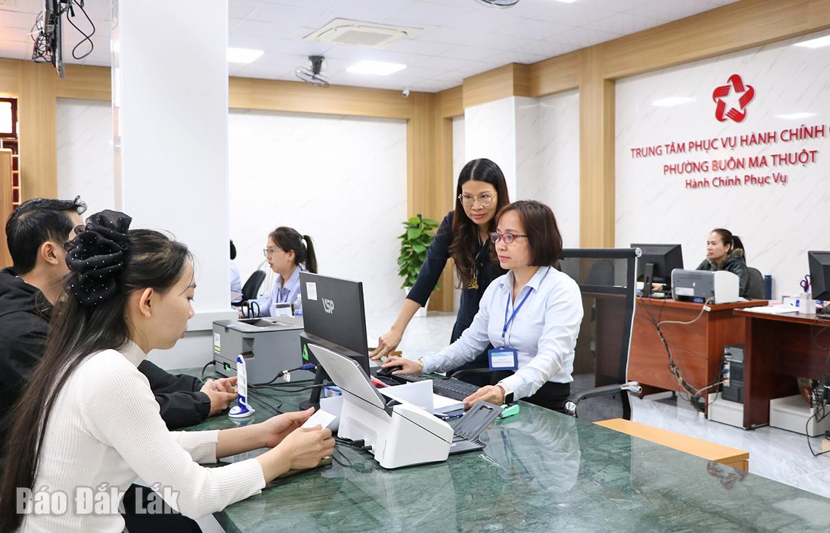 Phường Buôn Ma Thuột - Điểm sáng cải cách hành chính