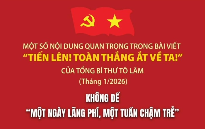 Không để “một ngày lãng phí, một tuần chậm trễ”