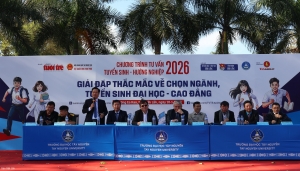 Sôi nổi Chương trình Tư vấn tuyển sinh - hướng nghiệp 2026