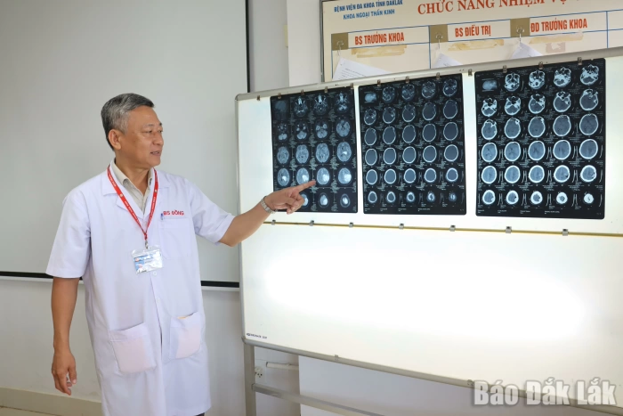 Bệnh viện Đa khoa Vùng Tây Nguyên phẫu thuật thành công ca u sao bào độ 2 não