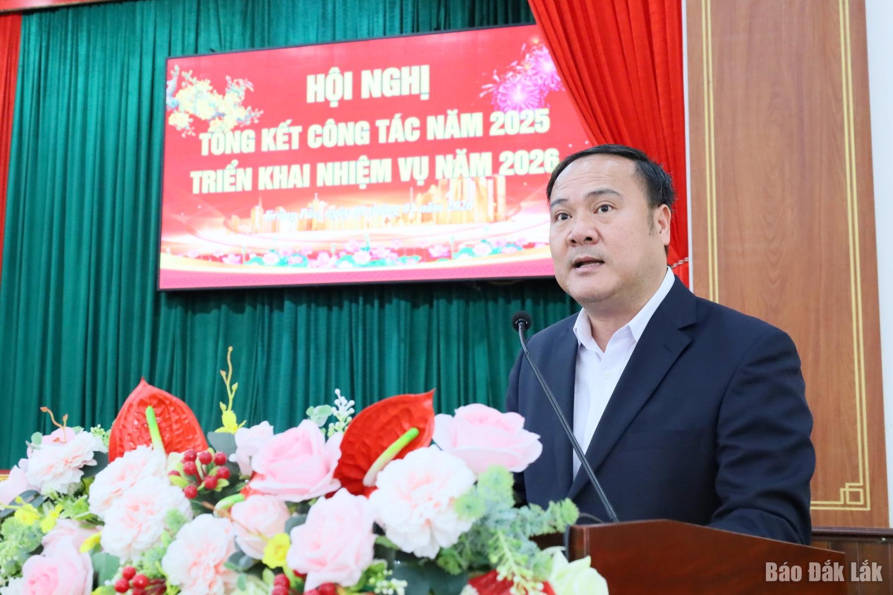 Đảng bộ xã Krông Pắc: Tập trung kiện toàn mô hình chính quyền địa phương hai cấp và thực hiện hiệu quả các chỉ tiêu năm 2026