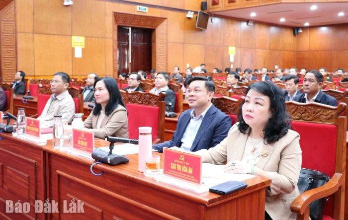 7.779 đại biểu của tỉnh Đắk Lắk dự tham dự hội nghị báo cáo viên Trung ương toàn quốc tháng 1