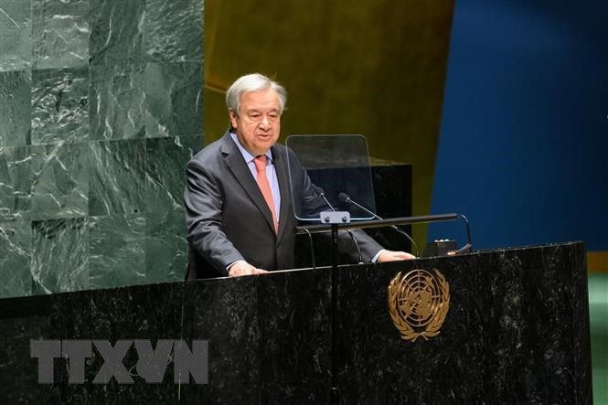 Tổng Thư ký Liên hiệp quốc Antonio Guterres nêu các nhiệm vụ ưu tiên trong 2023