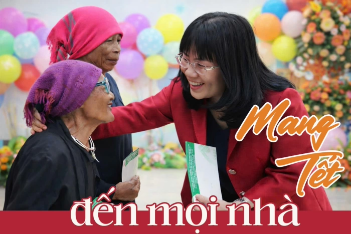 Mang Tết đến mọi nhà