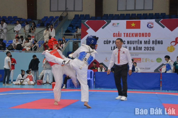 Giải Taekwondo Cúp Phước Nguyễn mở rộng lần thứ II năm 2026