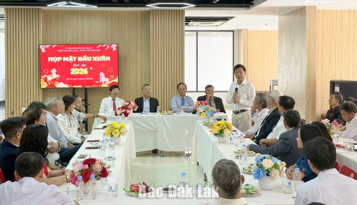 Hội Cựu học sinh - sinh viên Phú Yên tỉnh Đắk Lắk họp mặt đầu xuân 2026