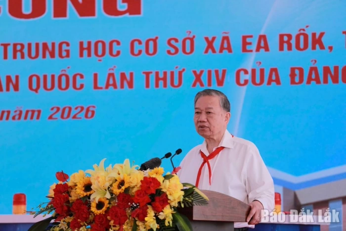 Tổng Bí thư Tô Lâm: Xem trường học là “pháo đài” của tri thức, văn hóa và lòng yêu nước ở biên giới