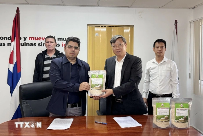 Việt Nam hỗ trợ Cuba đảm bảo an ninh lương thực