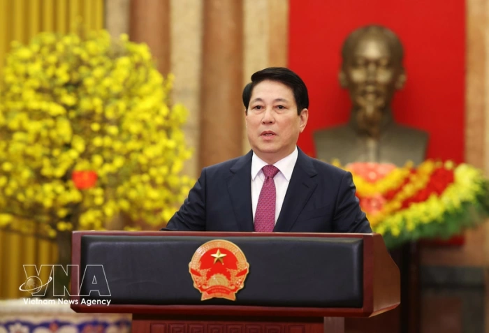 State President Luong Cuong conveys Tet greetings on New Year’s Eve