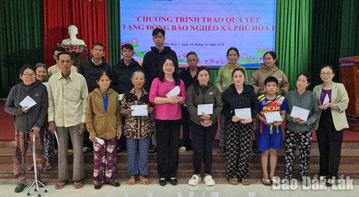 Xuân ấm từ những tấm lòng sẻ chia