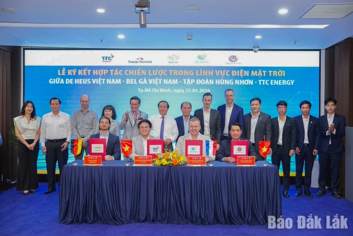 Hùng Nhơn - De Heus - Bel Gà - TTC Energy: Bắt tay phát triển điện mặt trời