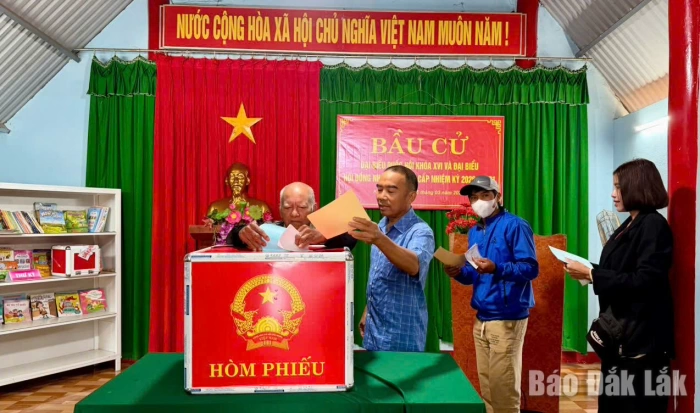 Ngày hội bầu cử trên quê hương Krông Ana