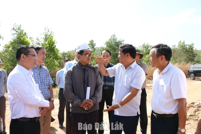 Bí thư Tỉnh ủy Lương Nguyễn Minh Triết kiểm tra tiến độ thực hiện các dự án trọng điểm