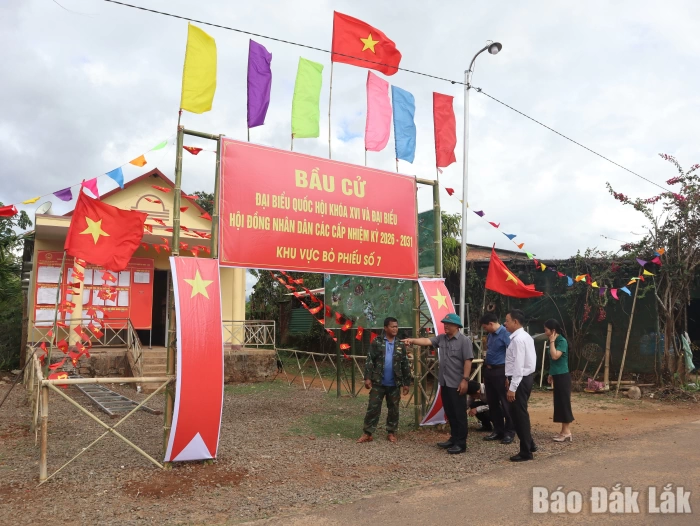 Xã Đắk Phơi huy động tổng lực chuẩn bị cho bầu cử