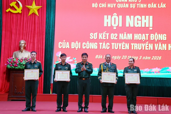 Bộ Chỉ huy Quân sự tỉnh tiếp tục đa dạng hóa hoạt động văn hóa, tuyên truyền