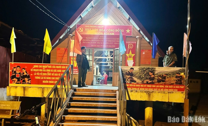 Ia Lốp, Krông Năng, Tân An sẵn sàng cho ngày hội toàn dân