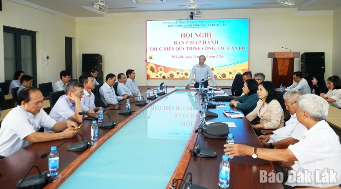 Hội nghị Ban chấp hành Liên hiệp các Hội khoa học và kỹ thuật tỉnh