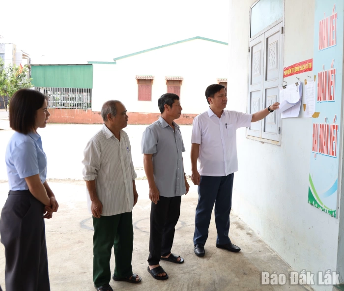 Xã M’Drắk: Sẵn sàng cho ngày hội lớn