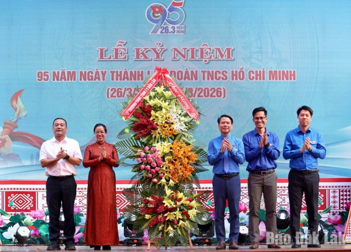 Lễ kỷ niệm 95 năm Ngày thành lập Đoàn TNCS Hồ Chí Minh