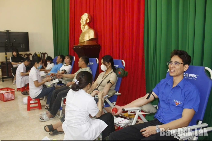 Tiếp nhận 414 đơn vị máu tại Ngày hội hiến máu tình nguyện năm 2026