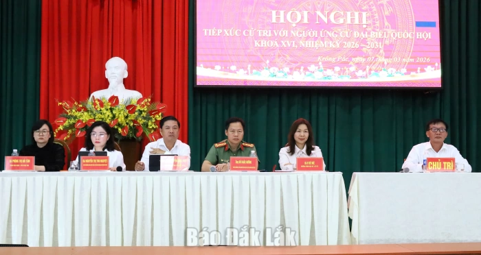 Cử tri xã Krông Pắc mong muốn các ứng cử viên đại biểu Quốc hội “Nói đi đôi với làm”