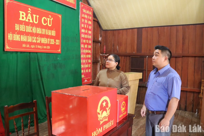 Xã Ea Ktur bảo đảm các điều kiện cho ngày bầu cử