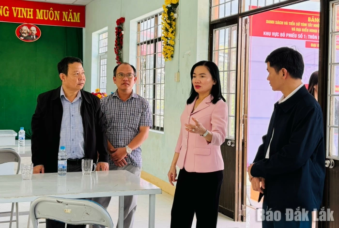 Đồng Xuân chủ động triển khai công tác bầu cử