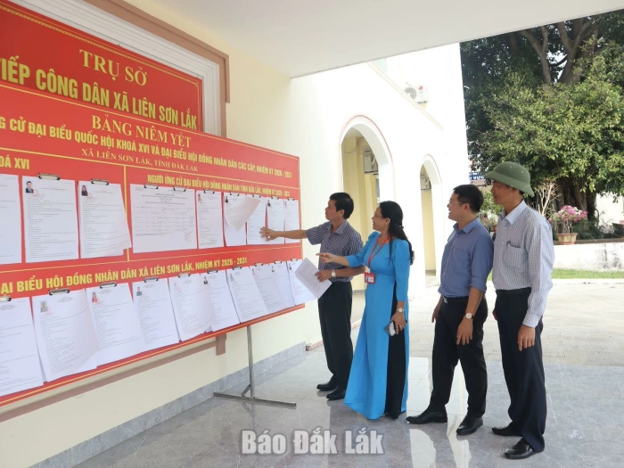 Xã Liên Sơn Lắk: 38 người ứng cử đại biểu HĐND xã nhiệm kỳ 2026 – 2031