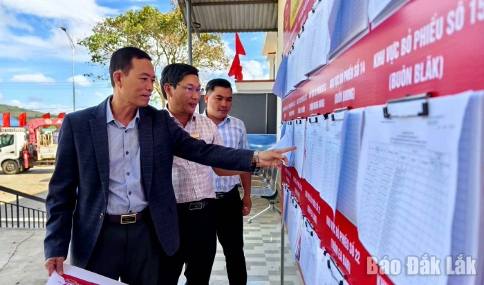 Cư Pui sẵn sàng cho ngày bầu cử