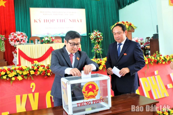 HĐND xã Vân Hòa nhiệm kỳ 2026 - 2031 tổ chức kỳ họp thứ nhất