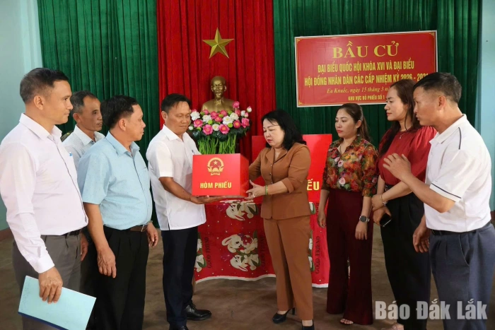 Bảo đảm các điều kiện để cuộc bầu cử diễn ra dân chủ, an toàn, đúng pháp luật