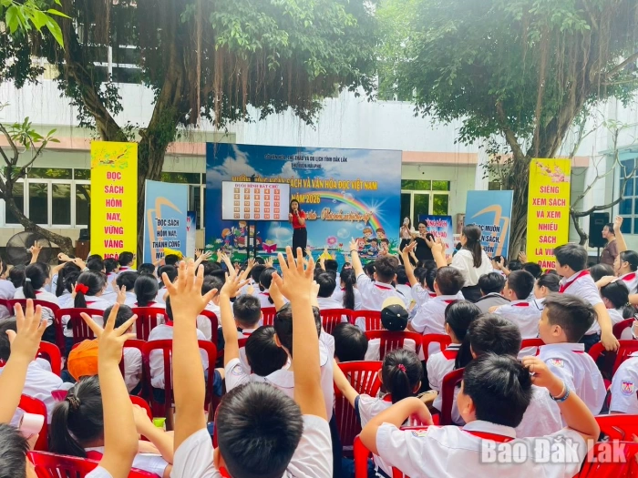 Lan tỏa văn hóa đọc trong học sinh