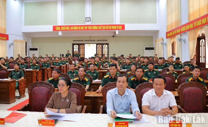 Nâng cao hiệu quả tổ chức quân sự địa phương khi thực hiện chính quyền hai cấp