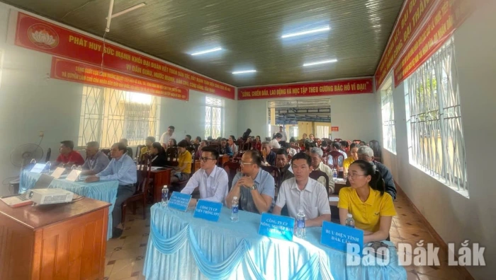 Tổ chức phiên giao dịch việc làm tại xã Krông Bông