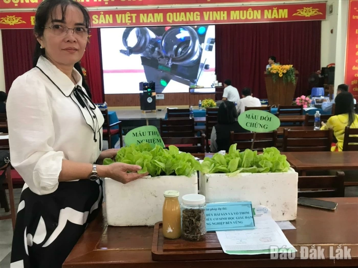 22 giải pháp vào chung khảo Hội thi Sáng tạo kỹ thuật khu vực phía Đông Đắk Lắk